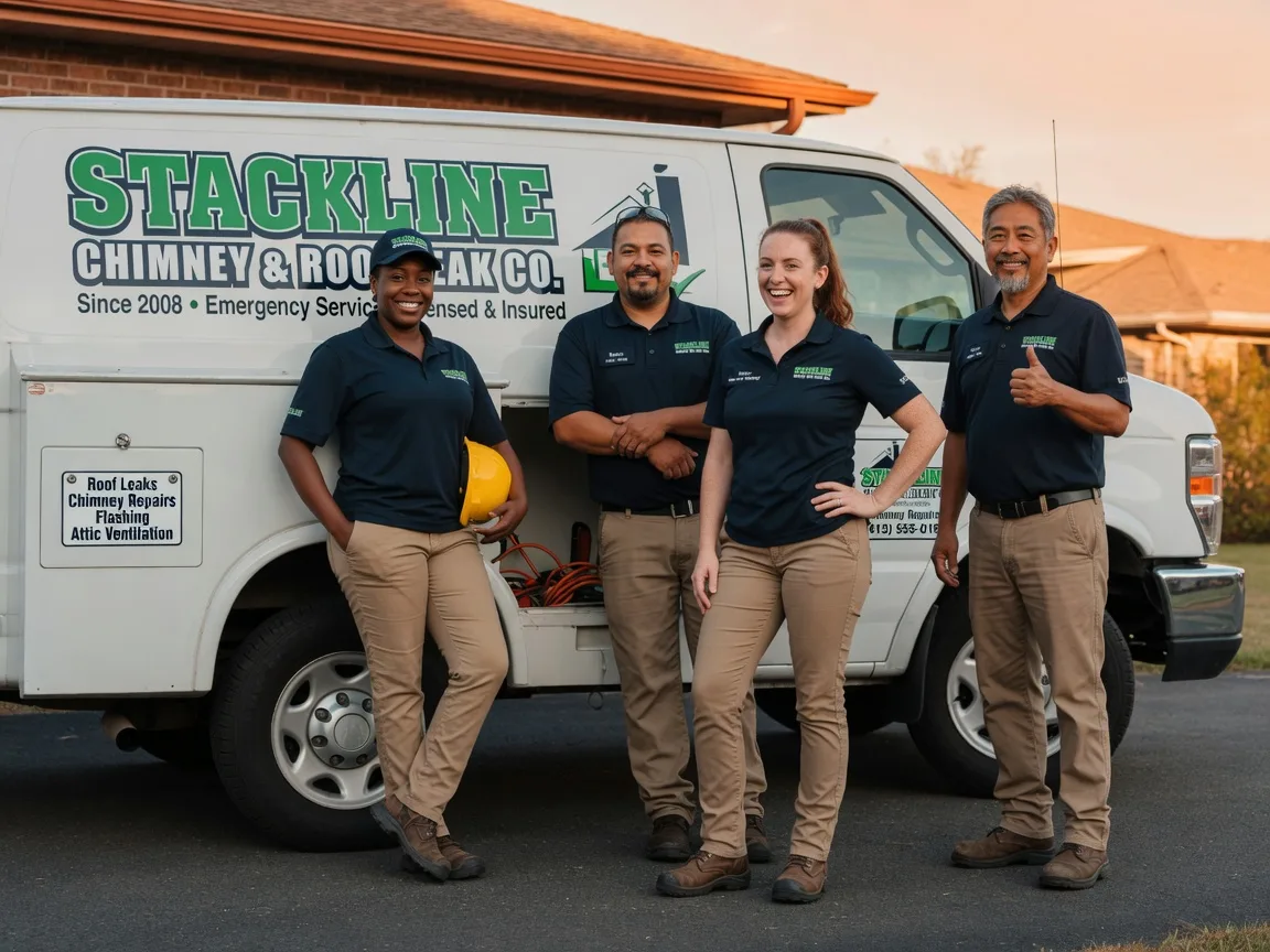 Chimney flashing repair company in Burke, NY